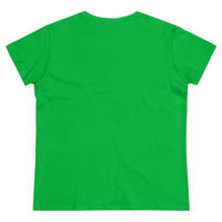 'Drink Up Witches' Women's Fitted T-Shirt - Party Witch with Red Solo Cup for Girl Power Vibes