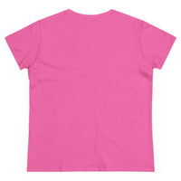 'Drink Up Witches' Women's Fitted T-Shirt - Party Witch with Red Solo Cup for Girl Power Vibes