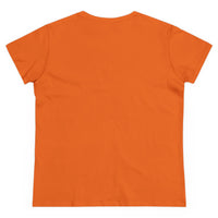 'Drink Up Witches' Women's Fitted T-Shirt - Party Witch with Red Solo Cup for Girl Power Vibes