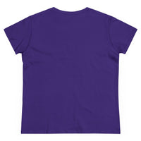 'Drink Up Witches' Women's Fitted T-Shirt - Party Witch with Red Solo Cup for Girl Power Vibes